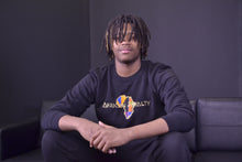Load image into Gallery viewer, African Royalty Forever Crew Neck (Black)