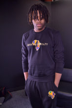 Load image into Gallery viewer, African Royalty Forever Crew Neck (Black)