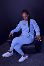 Load image into Gallery viewer, African Royalty Forever Crew Neck (Baby Blue)