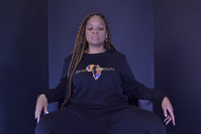 Load image into Gallery viewer, African Royalty Forever Crew Neck (Black)