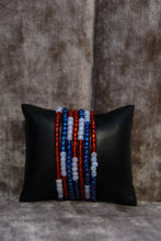 Load image into Gallery viewer, The Dominican Republic flag's blue represents liberty, red symbolizes the blood shed for independence, and white stands for salvation