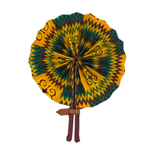 Load image into Gallery viewer, Ankara Handcrafted Fan