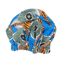 Load image into Gallery viewer, Satin Lined African Print Bonnet: Nana Yaa