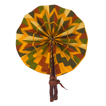 Load image into Gallery viewer, Ankara Handcrafted Fan