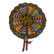 Load image into Gallery viewer, Ankara Handcrafted Fan