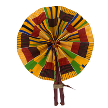 Load image into Gallery viewer, Ankara Handcrafted Fan