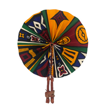 Load image into Gallery viewer, Ankara Handcrafted Fan