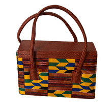 Load image into Gallery viewer, Hand Crafted Kente Hand Bag