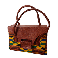 Load image into Gallery viewer, Hand Crafted Kente Hand Bag