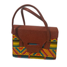 Load image into Gallery viewer, Hand Crafted Kente Hand Bag
