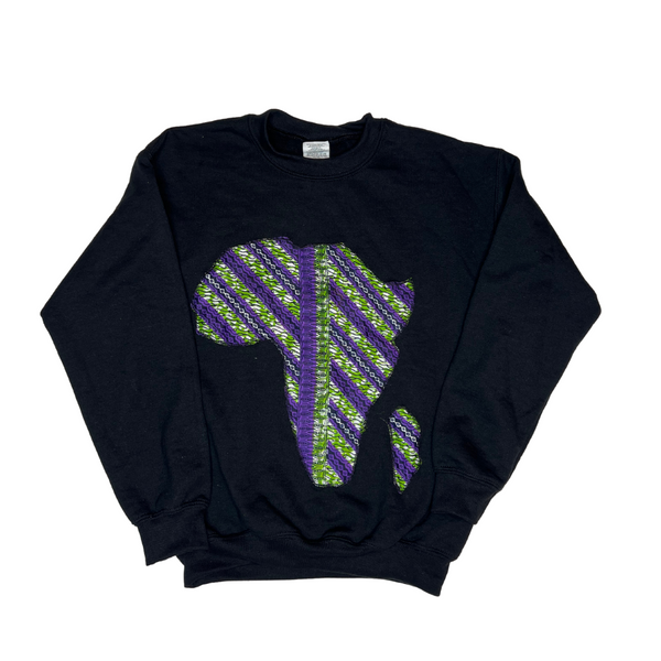 'Africa' Statement Sweater Youth Unisex