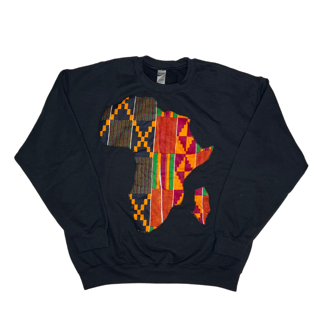 'Africa' Statement Sweater Kente X Unisex