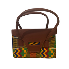 Load image into Gallery viewer, Hand Crafted Kente Hand Bag
